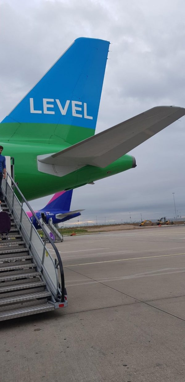 Level Airline Flight Review Ms Bee Group Travel