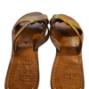 Uk size 8,  Black Handmade Moroccan Leather Sandals, Slip on,  Wide Sandals ,Slides - Image 5